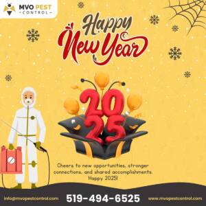 MVO Pest Control New Year banner